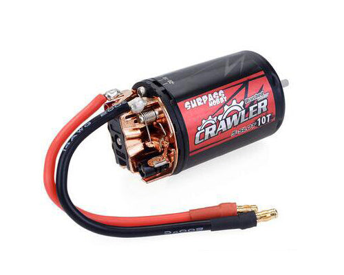 Surpass Hobby Crawler 550 Size 10T 5-Slot Stator Brush Motor for 1/10 RC