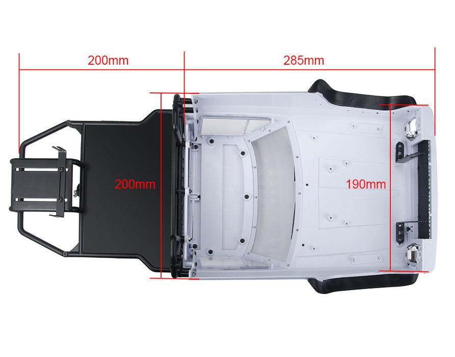 Realistic Hard Plastic Scale Body Kit for 1/10 Off-Road Crawler