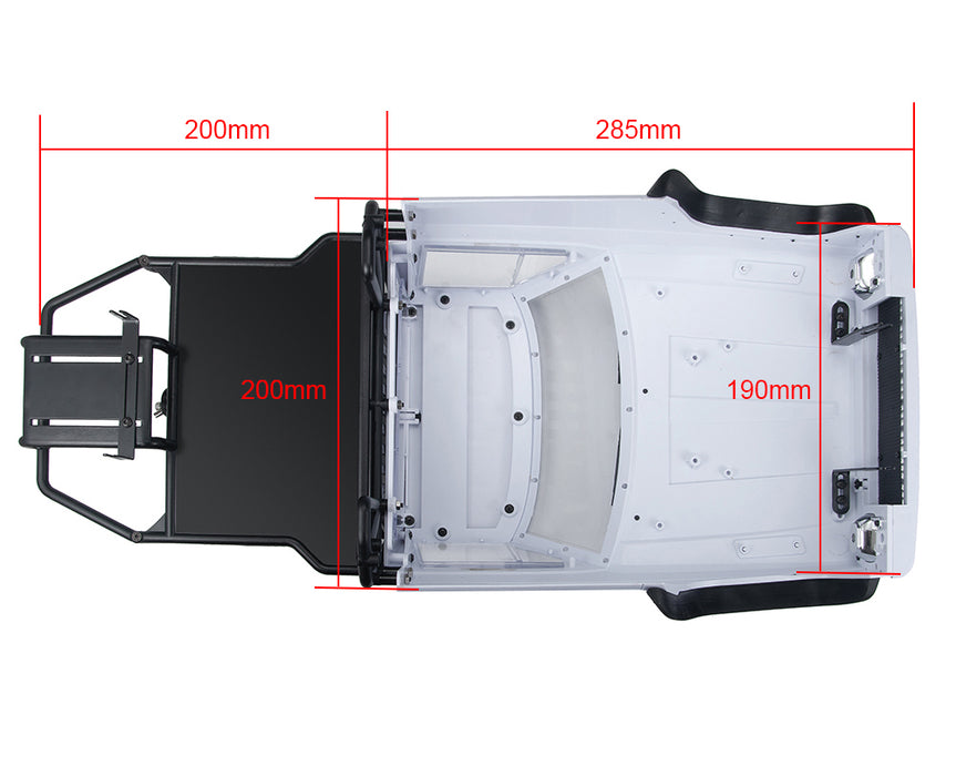 Realistic Hard Plastic Scale Body Kit for 1/10 Off-Road Crawler