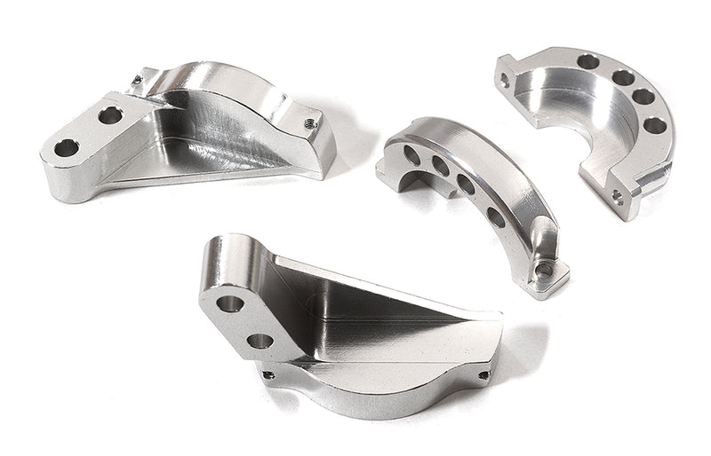 Billet Machined Alloy Lower Coil Spring Mounts for Tamiya CR-01