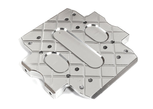 Billet Machined Alloy Center Gearbox Lower Plate for Tamiya CR-01
