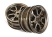 Billet Machined Rear Wheels for Tamiya T3-01 Dancing Rider