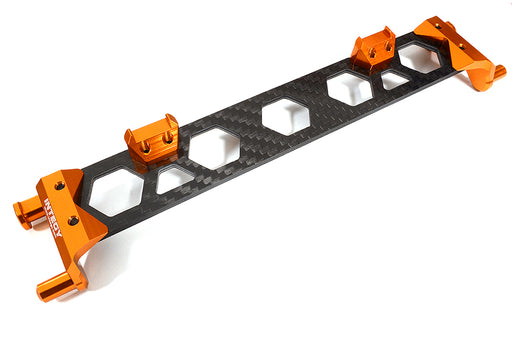 Machined Alloy & Composite Battery Hold-Down Plate for Traxxas 1/10 Maxx 4S