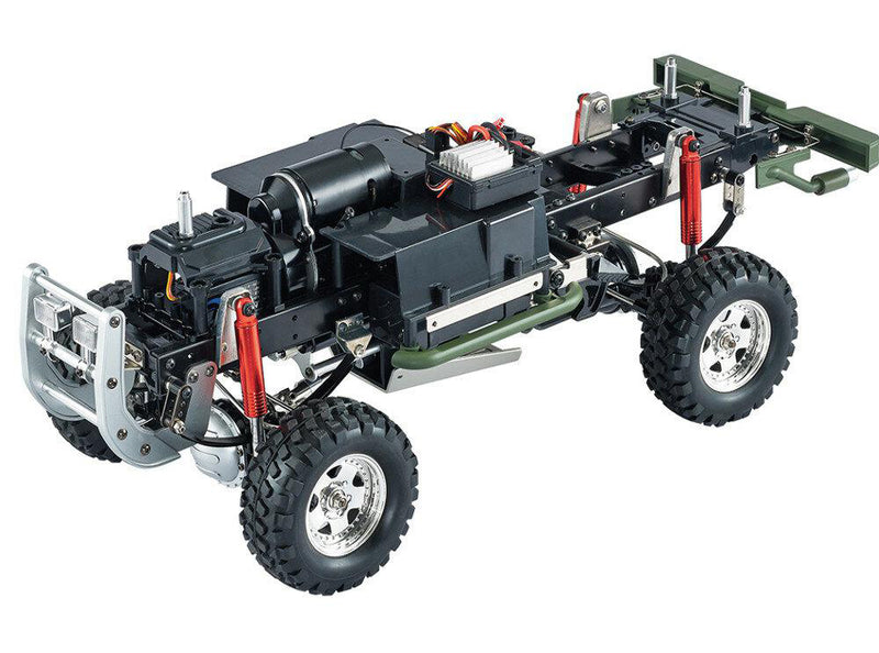 HG-P417 1/10 RC Military 4X4 Pickup RTR w/ Standard Electronics & Servos