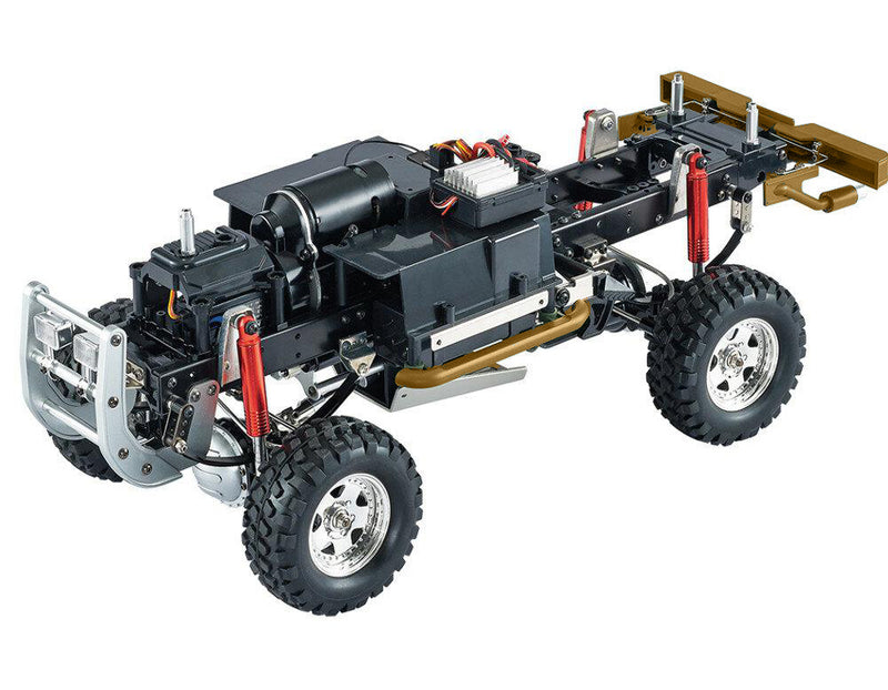 HG-P417 1/10 RC Military 4X4 Pickup RTR w/ Standard Electronics & Servos