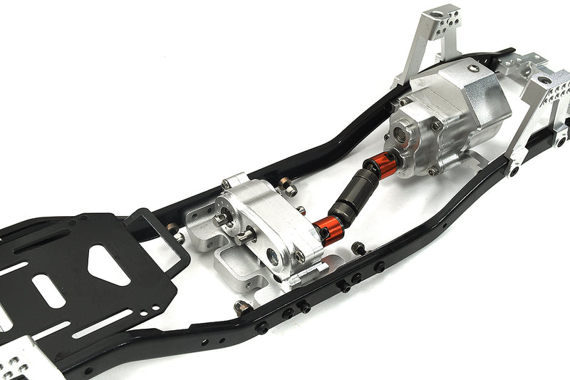 Custom Ladder Frame Conversion Kit w/ Driveline+Motor for SCX-10 & SCX10 II
