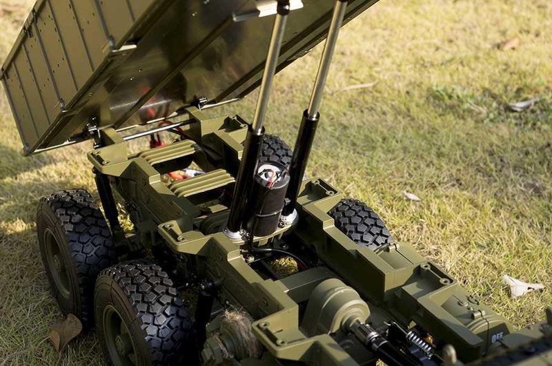 HG-P803A-PRO 8X8 Military Truck ARTR w/2.4GHz 16C Remote, Sound & Light Upgrades