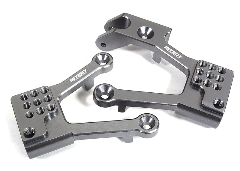 Billet Machined Alloy Front Shock Towers for Axial 1/10 SCX10 II 6X6 Off-Road