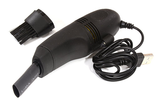 USB Power Mini Vacuum Clean w/ LED Light