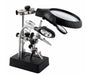 Soldering Workstation Stand w/ LED Light & Magnifying Glass (w/o AC Adapter)
