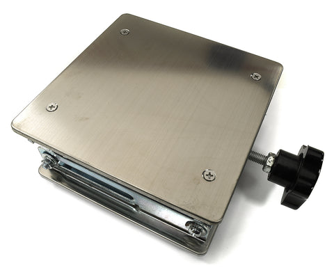 Adjustable Height Alloy Car Stand Workstation 150x150mm Size for Medium Size RC