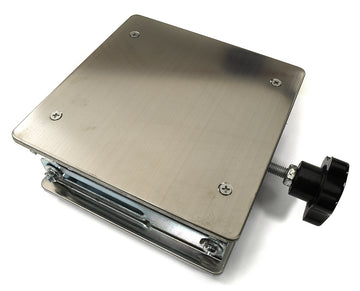 Adjustable Height Alloy Car Stand Workstation 150x150mm Size for Medium Size RC