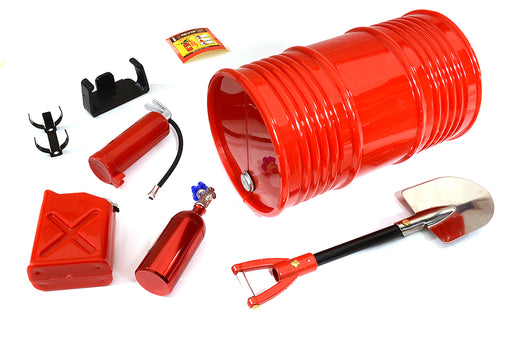 Realistic Model 1/10 Scale Accessories 5pcs Set for Off-Road Crawler