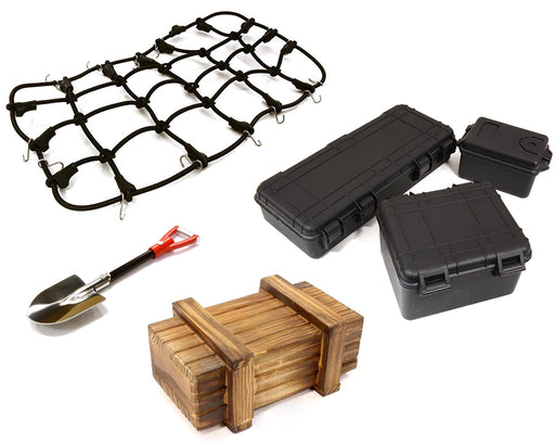 Realistic Model 1/10 Scale Accessories Set for Off-Road Crawler