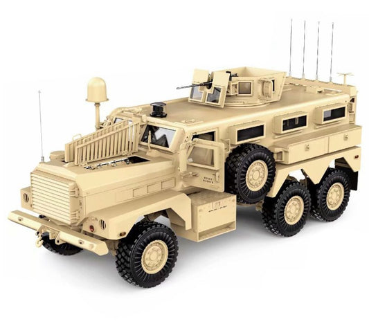 HG-P602 1/12 6X6 RC Military Cougar ARTR w/2.4GHz Stick Remote, Sound & Light