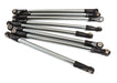 8-Piece Suspension Linkage Set for 1/10 Scale Custom Crawlers (120, 128 & 135mm)