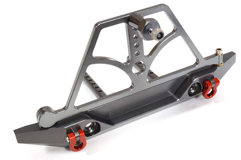 Alloy Machined Realistic Rear Bumper for 1/10 Scale Crawler w/ 43mm Mount