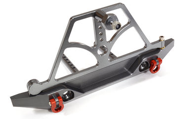 Alloy Machined Realistic Rear Bumper for 1/10 Scale Crawler w/ 43mm Mount