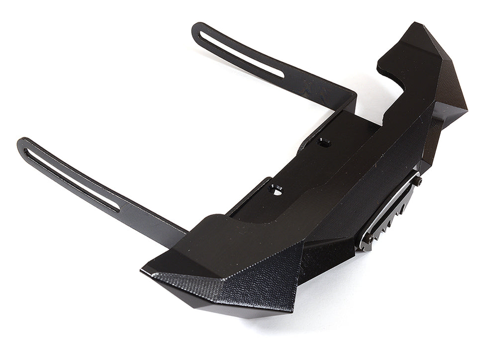 Alloy Machined Realistic Front Bumper for 1/10 Scale Crawler w/ Winch Mount