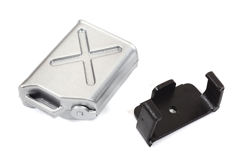 Realistic Jerry Can Gas Fuel Tank w/ Bracket for 1/10 Scale Rock Crawler
