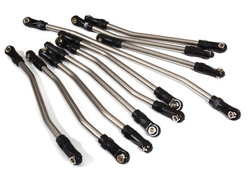 Titanium Alloy 10-Piece Linkage Set for Axial 1/10 Wraith 2.2 Off-Road