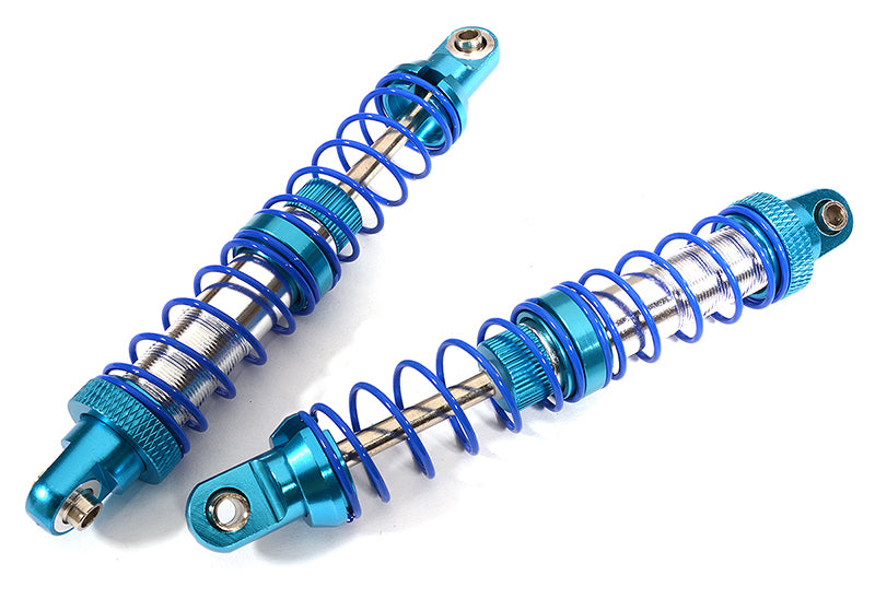 Realistic Dual Spring Shock Set(2) for 1/10 SCX-10, SCX10 II, SCX10 III (L=90mm)