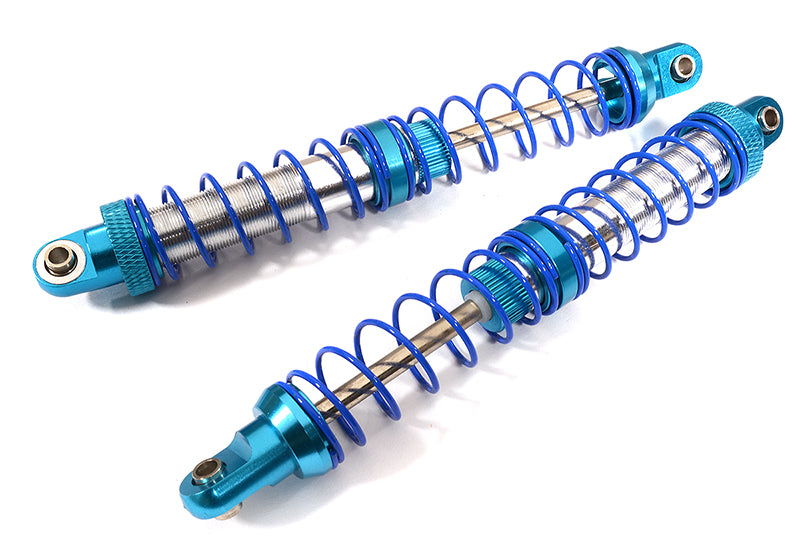 Realistic Dual Spring Shock Set (2) for 1/10 Scale Off-Road R/C (L=110mm)