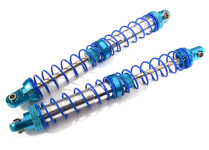 Realistic Dual Spring Shock Set (2) for 1/10 Scale Off-Road R/C (L=120mm)