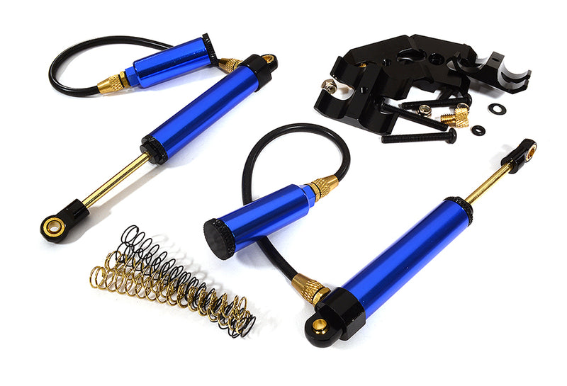 Realistic Remote Reservoir 100mm Shock (2) w/ Internal Spring for 1/10 Off-Road