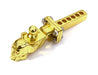 Rear Bumper Alloy Skull Receiving Hitch w/ Ball Mount for 1/10 Scale R/C Crawler