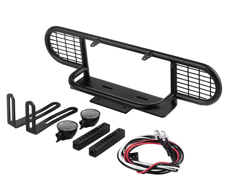 Realistic Scale Front Bumper for 1/10 R/C Off-Road Rock Crawler