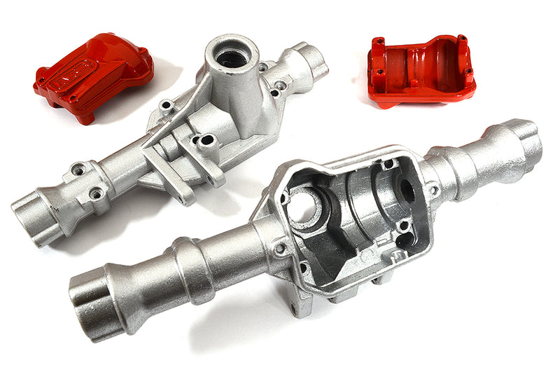 Alloy Machined Front & Rear Axle Housings for Traxxas TRX-4 Scale, Trail Crawler