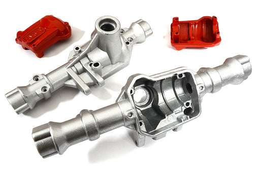 Alloy Machined Front & Rear Axle Housings for Traxxas TRX-4 Scale, Trail Crawler
