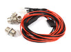 Bright LED (4) Light Kit, Metal Housings for 1/10 & 1/8 Scale RC
