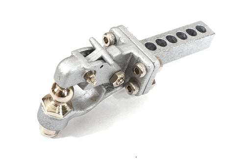Rear Bumper Alloy Receiving Hitch w/ Ball Mount for 1/10 Scale R/C Crawler