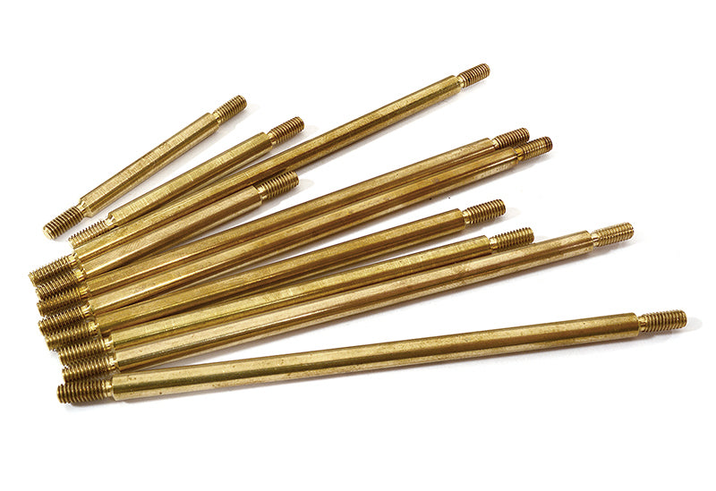 Brass Alloy 10-Piece Linkage Set for 1/10 TRX-4 Crawler (12.8-in WB)