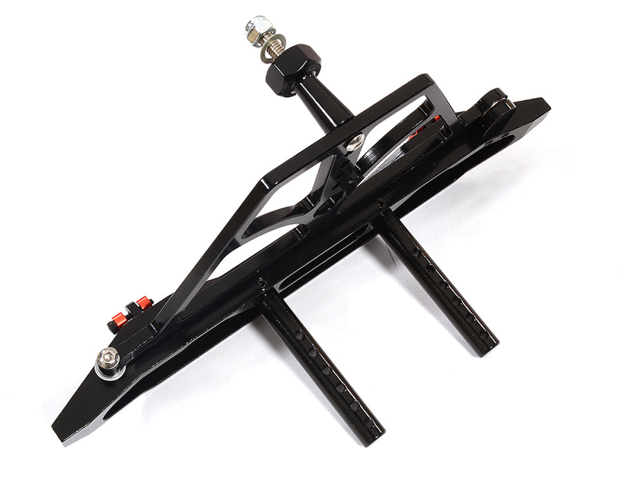 Alloy Machined Realistic Rear Bumper for 1/10 Scale Crawler w/ 43mm Mount