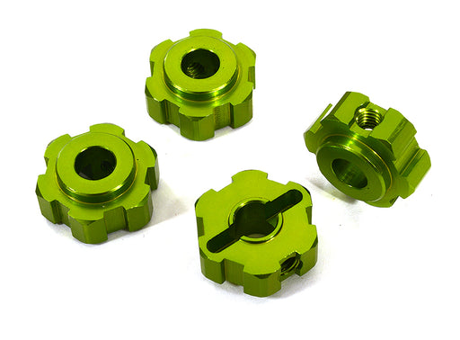 Billet Machined Alloy Wheel Hex (4) for Traxxas 1/10 Maxx Truck 4S
