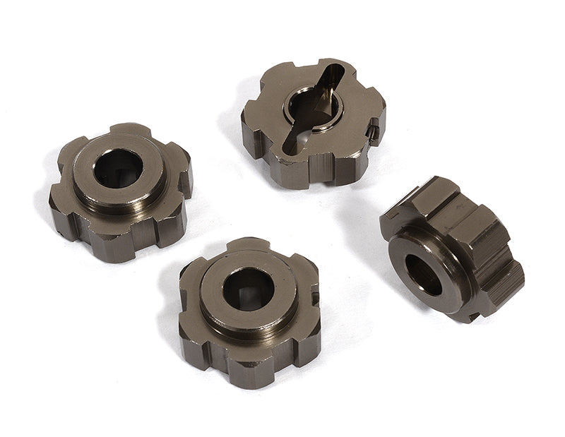 Billet Machined Alloy Wheel Hex (4) for Traxxas 1/10 Maxx Truck 4S
