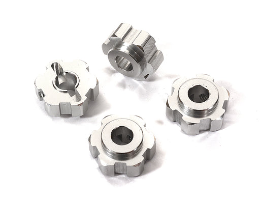 Billet Machined Alloy Wheel Hex (4) for Traxxas 1/10 Maxx Truck 4S