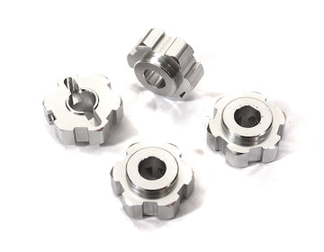 Billet Machined Alloy Wheel Hex (4) for Traxxas 1/10 Maxx Truck 4S