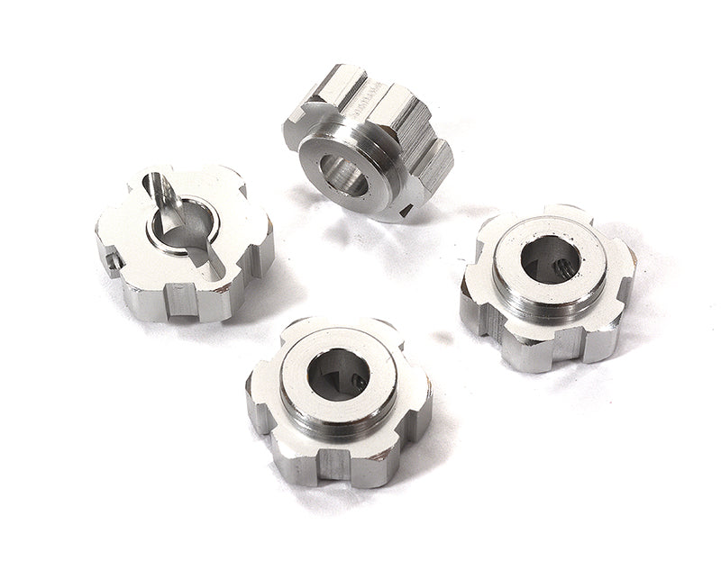 Billet Machined Alloy Wheel Hex (4) for Traxxas 1/10 Maxx Truck 4S