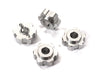 Billet Machined Alloy Wheel Hex (4) for Traxxas 1/10 Maxx Truck 4S