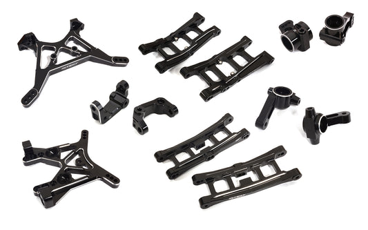 Billet Machined Alloy Suspension Kit for Team Associated DR10 Drag Race Car RTR