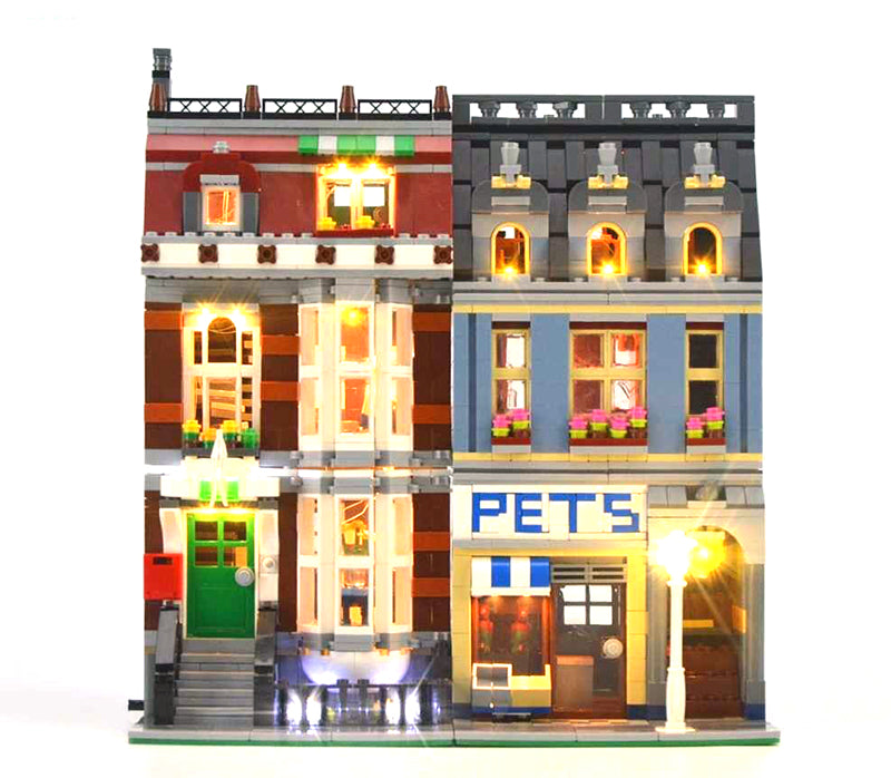 LED Light Kit for Lego 10218 Creator Pet Shop