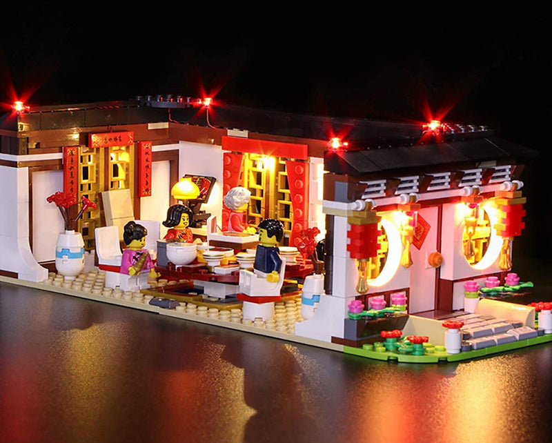 LED Light Kit for Lego 80101 Asian Festival Feast of New Year's Eve