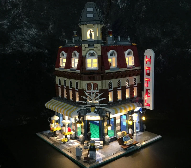 LED Light Kit for Lego 10182 Cafe Corner