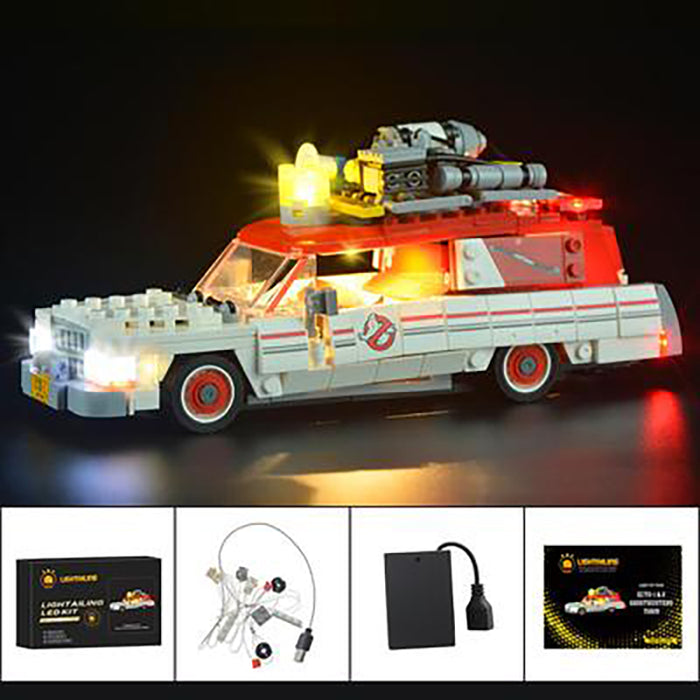 LED Light Kit for Lego 75828 Ghostbusters Ecto-1 & 2