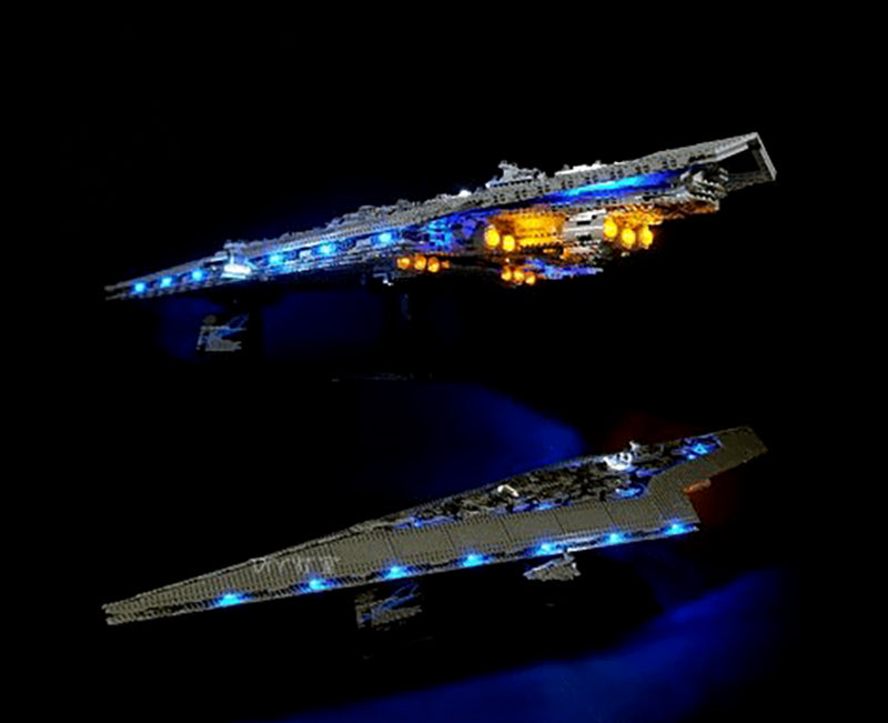 LED Light Kit Designed for Lego 10221 Star Wars Super Star Destroyer