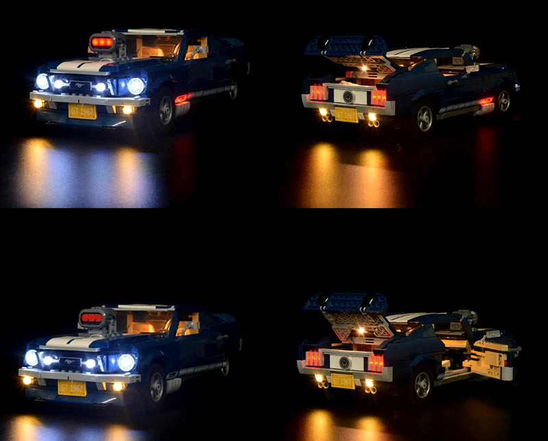 LED Light Kit for Lego 10265 Creator Expert Ford Mustang